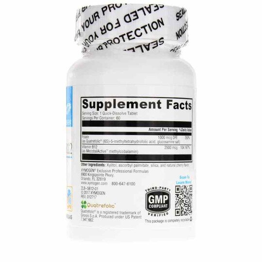 5-MTHF Plus B12 Cherry Flavor, XYM